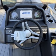 2026 Godfrey MC235ULC Triple Pontoon Boat - Silver/Black